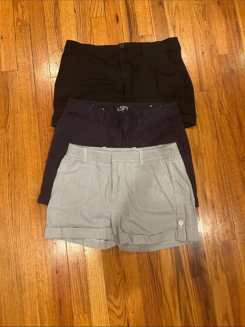 Bundle of Women's shorts - sizes 6, 8 & 10.